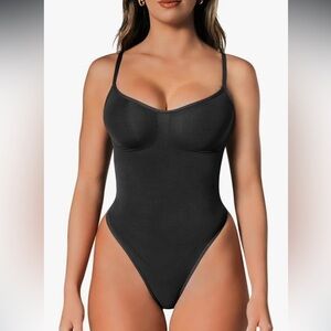 Shapewear Tummy Control Bodysuit Thong:Sculpting Shaper Bodysuits & Snatched